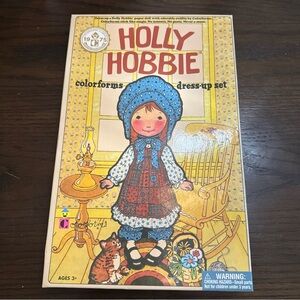 Holly Hobbie Dress Up Color Forms Set Classic Official 1975 Reproduction 2017